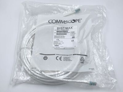 COMMSCOPE SYSTIMAX CA1SSS2 modulares Patchkabel Cat 6 360GS10E-B-H-WH-50FT