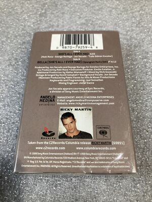 Ricky Martin ‎– She's All I Ever Had SEALED CASSETTE | eBay