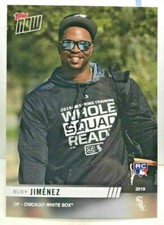 Eloy Jimenez 2019 Topps Now Road To Opening Day RC #EJ CHICAGO WHITE SOX SP /311
