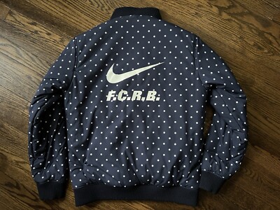 RARE Nike X F.C. Real Bristol Reversible Bomber Jacket Nike RARE Nike X F.C. Real Bristol Reversible Bomber Jacket Nike