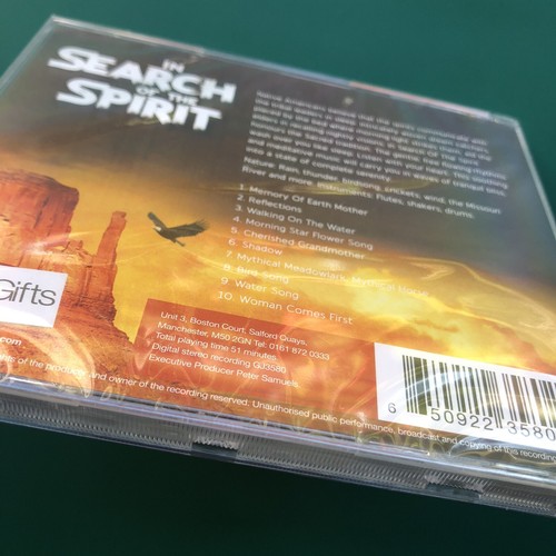 Andrew Vasquez IN SEARCH OF THE SPIRIT Native American Folk CD Morning Star NEW - Picture 4 of 5