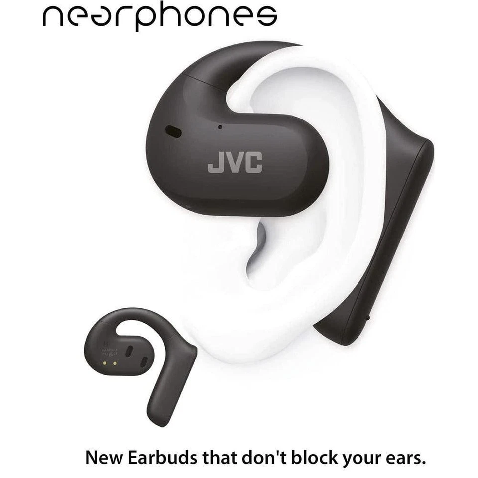 JVC Nearphones Open Ear True Wireless Headphones - HANP35T - Image 3 of 4