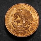 1965 Mo World Coin Mexican Coin 20 Centavos Mexico