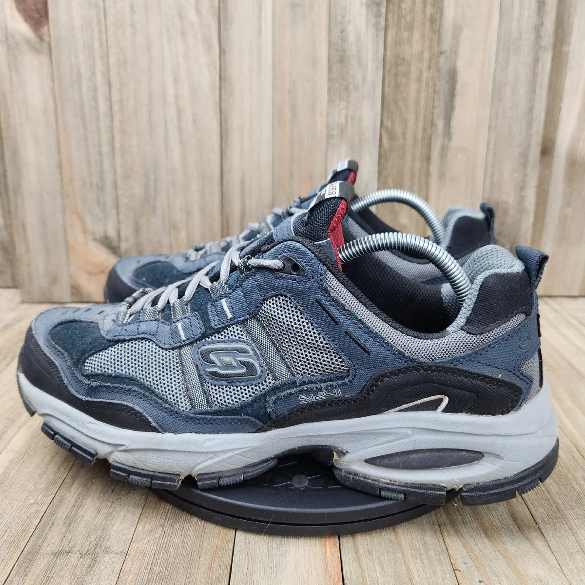 Mens Skechers Vigor 2.0 Trait 10.5 Memory Foam Lace Athletic Shoes | eBay