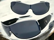 Contemporary Sleek Modern Sporty Wrap Stylish Trendy Fashion SUNGLASSES For Men