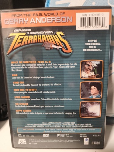 Terrahawks - The Series Volume 1 2 3 4 (DVD, 2004) 1-4 A&E Gerry Anderson  - Bild 13 von 13