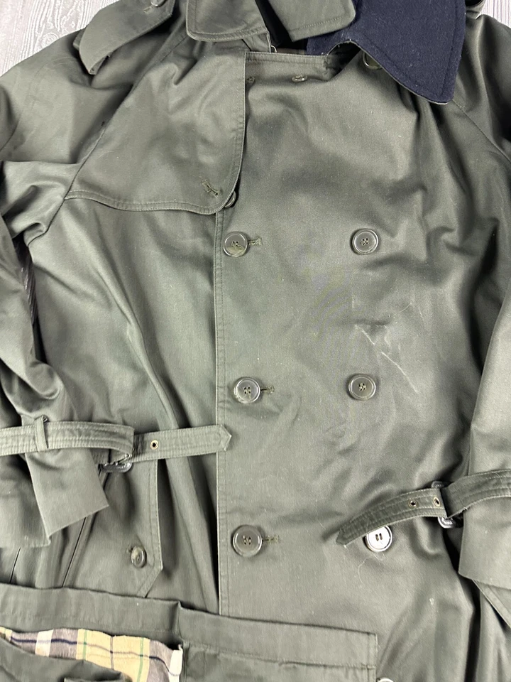 Gabardina Silver Cloud talla 38 roja oliva para hombre Foto 2 de 4