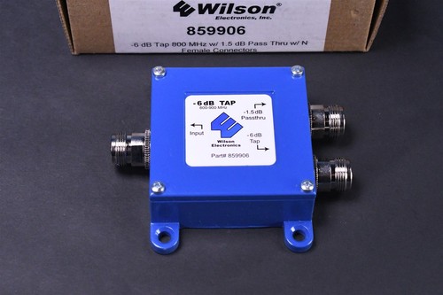 NEW IN THE BOX Wilson -6dB/-1.5dB Tap for 700-960MHz 50ohm 859906 - 第 1/2 張圖片