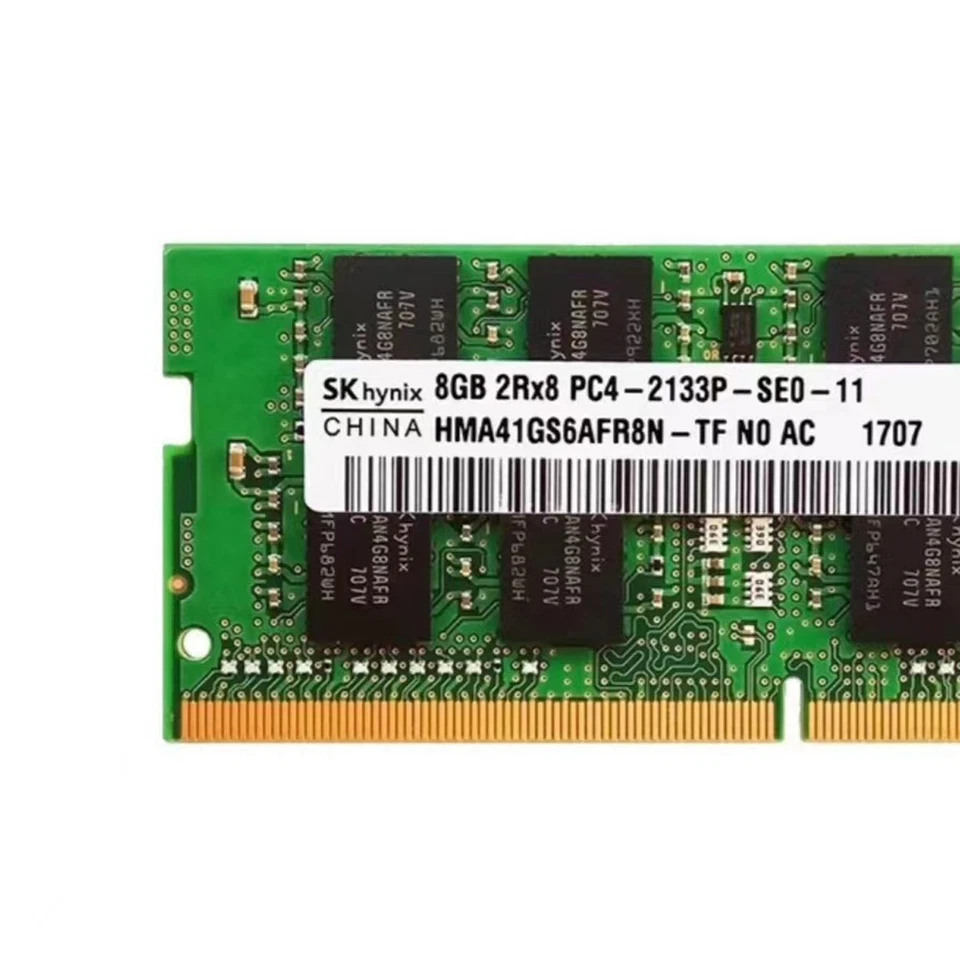 New Hynix 8GB DDR4 2133MHz PC4-17000 2RX8 Laptop SODIMM Memory Ram HMA41GS6AFR8N - Image 2 of 4