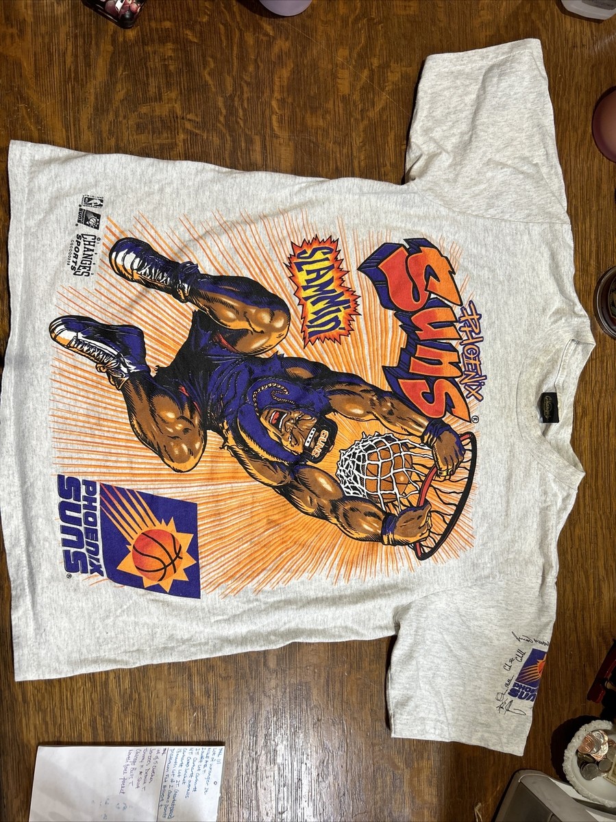 Vintage 90s Phoenix Suns Shirt XL Changes NBA Graphic | eBay