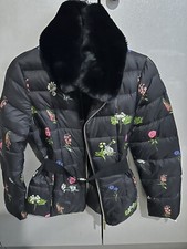 Ted Baker Felpa Florence Printed Down Jacket Size 0