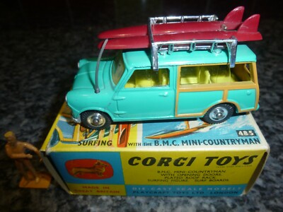 Corgi Toys #485 Surfing with the BMC Mini Countryman | eBay