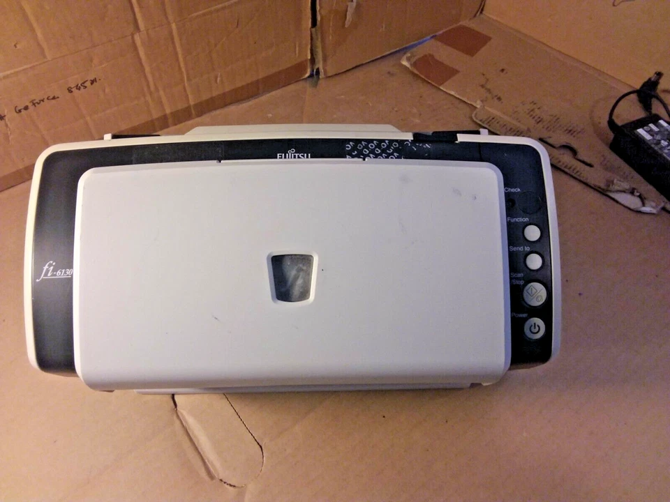 Fujitsu Fi-6130 ADF 600 DPI Document Sheetfed Scanner USB 2.0 , PARTS/REPAIR - Image 3 of 4