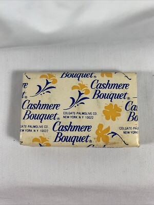 Vintage ''Cashmere Bouquet'' Hotel Motel Toilet Soap Bar Mini Travel Colgate-Palmo