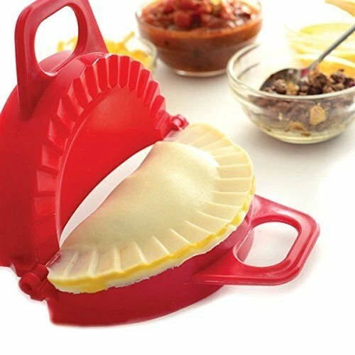 Dumpling Press Pastry Tool Dough Cutter Kitchen Mould Empanada Pie Large Maker - Picture 5 of 9