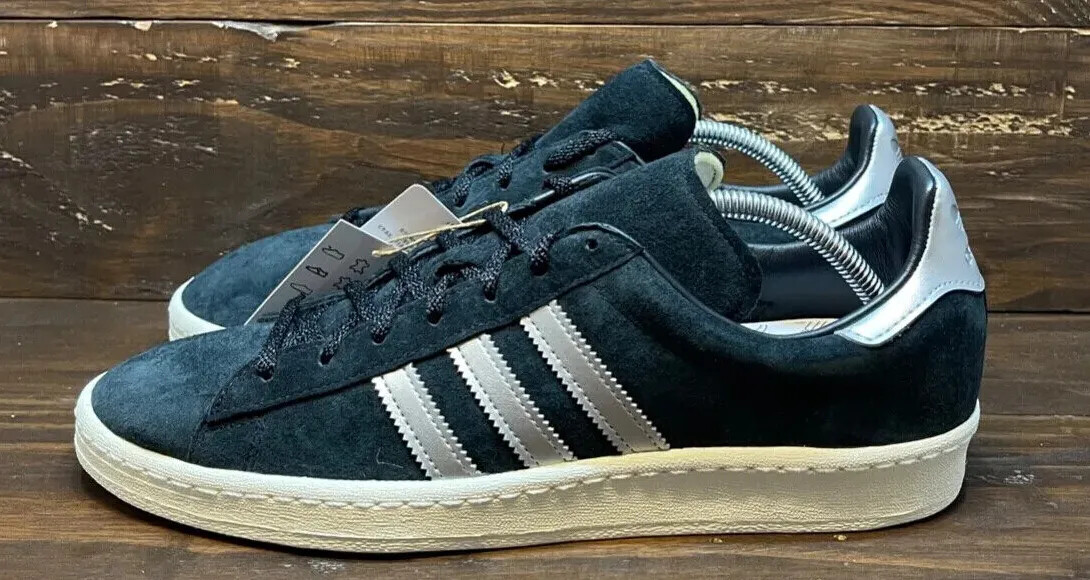 スニーカー ADIDAS ORIGINALS Men Sneakers Black GX7330 Adidas CAMPUS GX7330 core black white Men Sneakers OG 80s