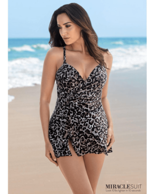 miraclesuit swim dress Miraclesuit Swim Women's Network Alina One-Piece Swimsuit - Nori main image 1