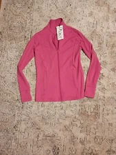 NEW Piper by SmartPak Size S Fleece Full Zip Up Jacket Equestrian Pink Berry