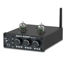 5725 Vacuum Tube TUBE-T1 PLUS Preamplifier USB and Bluetooth 5.0 Lossless Amp SZ
