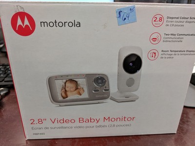 motorola video baby monitor mbp483
