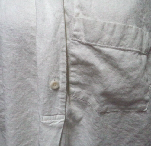 Madewell white button down collared top blouse Size Sz Large Lg L - Picture 4 of 13