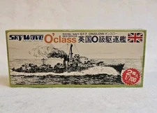 Skywave Model Kit O'Class Royal Navy Destroyer G17 ONSLOW 1/700 - SEALED PARTS