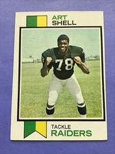 1973 Topps #77 Art Shell Rookie, EX-NM