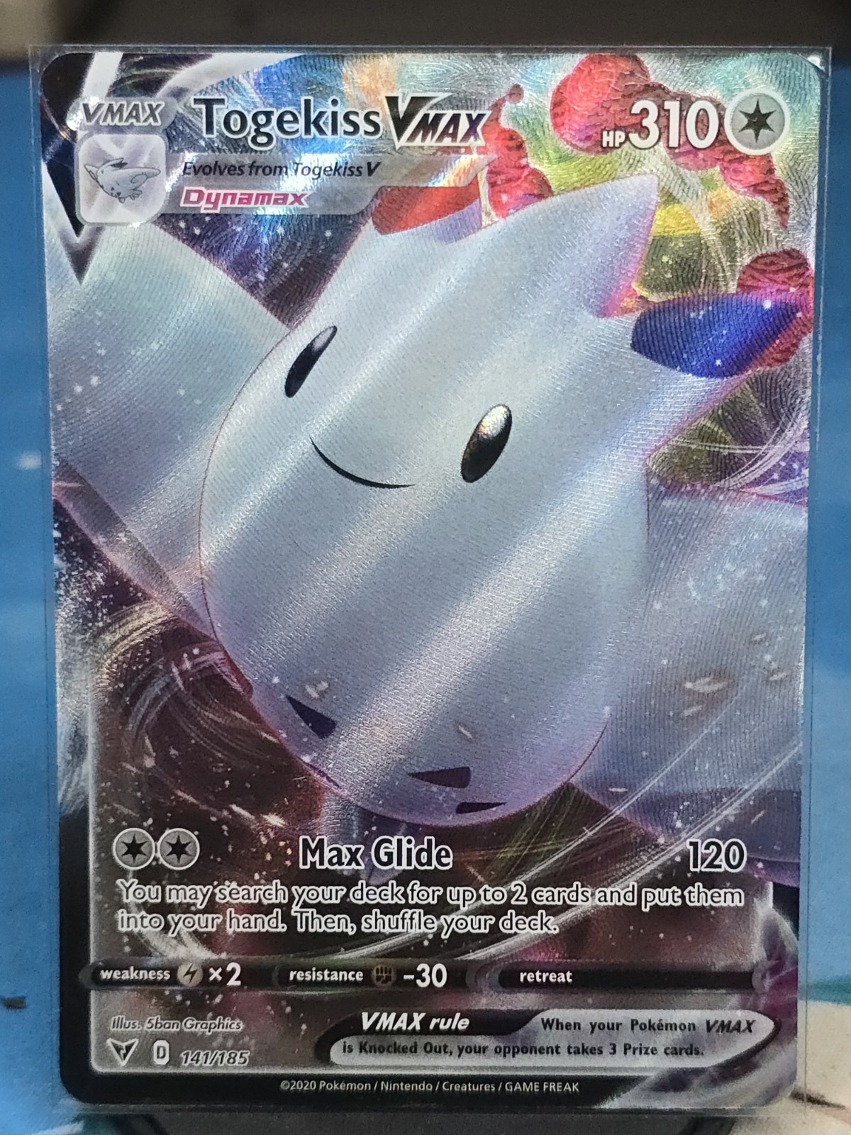 Togekiss VMAX 141/185 Swsh04: Vivid Voltage Holo