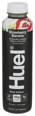 Huel Inc Black Edition Ready-to-Drink Strawberry 16.9 fl oz (Pack of 12)