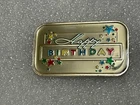 Happy Birthday Colorized & Enameled 1 Troy Oz .999 Fine Silver Bar Silvertowne