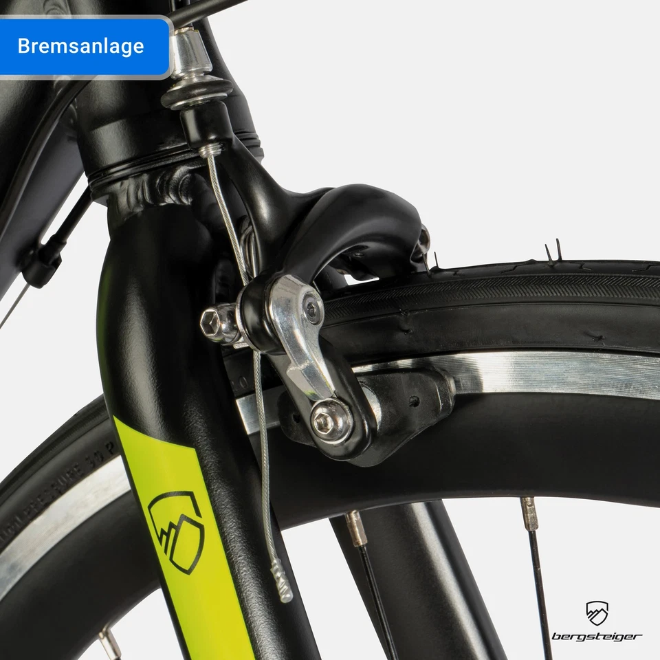 28 Zoll Rennrad Bergsteiger Tourmalet 700C Aluminium Shimano B-Ware - Bild 4 von 4