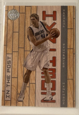 2005-06 Topps First Row In the Post Silver 84/99 Dirk Nowitzki #IP5
