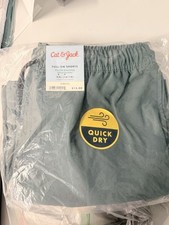 Cat And Jack XL 16/18 Boys Green Pull On Shorts New In Pack