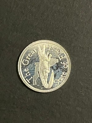 Gator Silver The Great State of Florida 1 Gram .999 Silver round