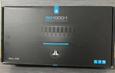 JL Audio RD1000/1 RD-Series 1000W Monoblock Class-D Car Audio Amplifier NEW