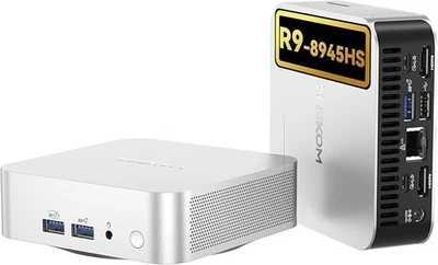 GEEKOM A9 Max A9 Max AMD Ryzen AI 9 HX 370 32GB DDR5+ 1TB SSD Mini PC Desktop PC