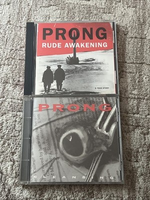 Prong CD Lot Of 2 - Rude Awakening (1996) + Cleansing (1994) Heavy Metal