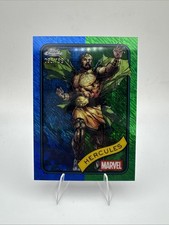 2025 Topps Chrome Marvel Hercules Green Blue Shimmer /199