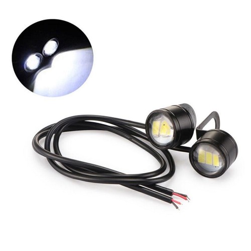 2Pcs LED Motorcycle Super Bright Driving Light Eagle-Eye Reverse Backup Fog Lamp - Picture 18 of 59