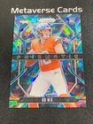 2024 Prizm Bo Nix RC Rookie Prizmatic Blue Ice 51/99 Broncos