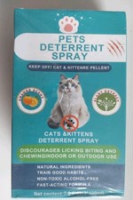 Pets Deterrent Spray Effective Training Aid with Natural Ingredients New Sealed