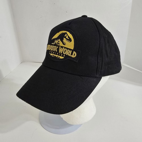 Jurassic World Dominion Mütze schwarz verstellbar neu Etikett Erwachsene Einheitsgröße Baumwolle - Bild 21 von 22