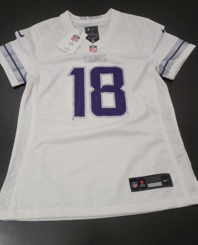Nike NFL Minnesota Vikings Justin Jefferson Alternate Womens Jersey Small
