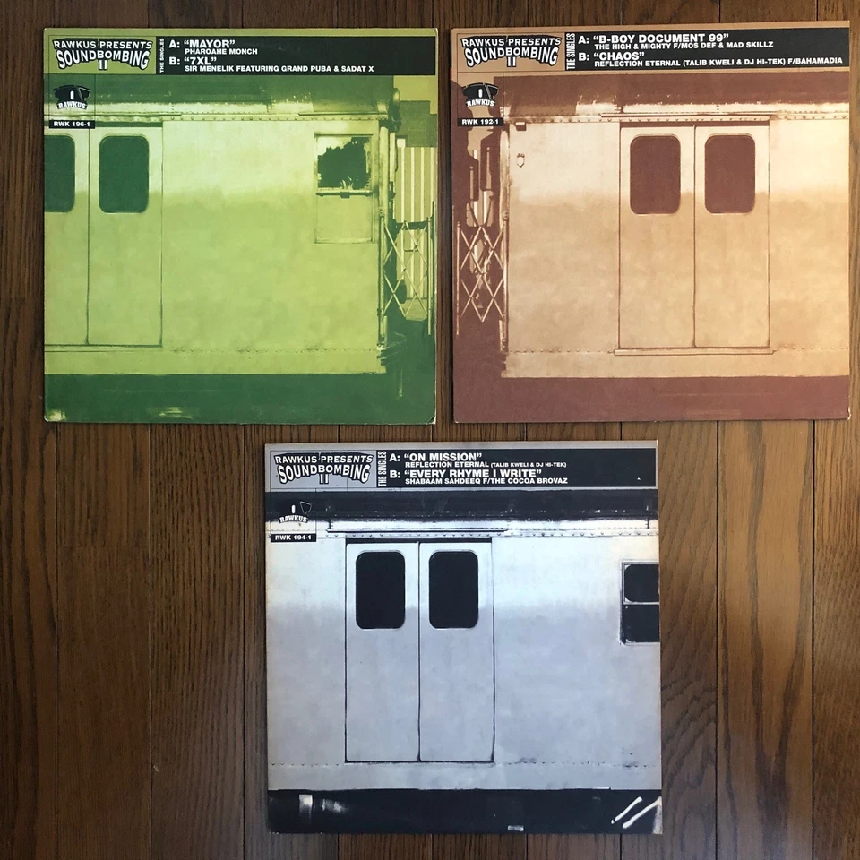 Rawkus Presents Soundbombing II 5 Types Vinyl Full set EMINEM, Mos Def - Image 2 of 4