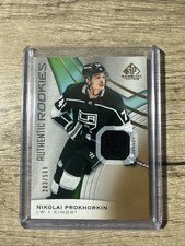 2019-20 SP Game Used - Authentic Rookies Jersey Nikolai Prokhorkin #162 /599