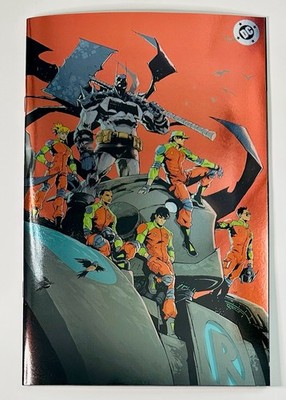 ABSOLUTE BATMAN #20 DEXTER SOY RED FOIL VIRGIN WRAP VARIANT W/ CoA LTD 700
