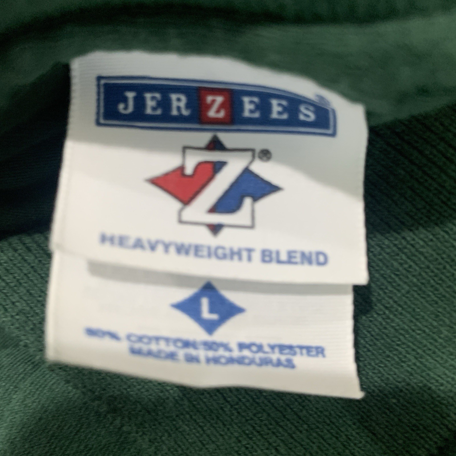 Vintage Ireland Polo Shirt Mens Large Green Embroider Spellout Harp Hanes Rare image 8