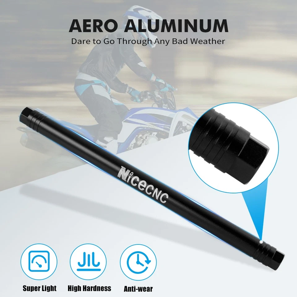 2x Tierods + 4x Tie Rod Ends Ball Joints For Yamaha Raptor 700R Special Edition - Image 2 of 4