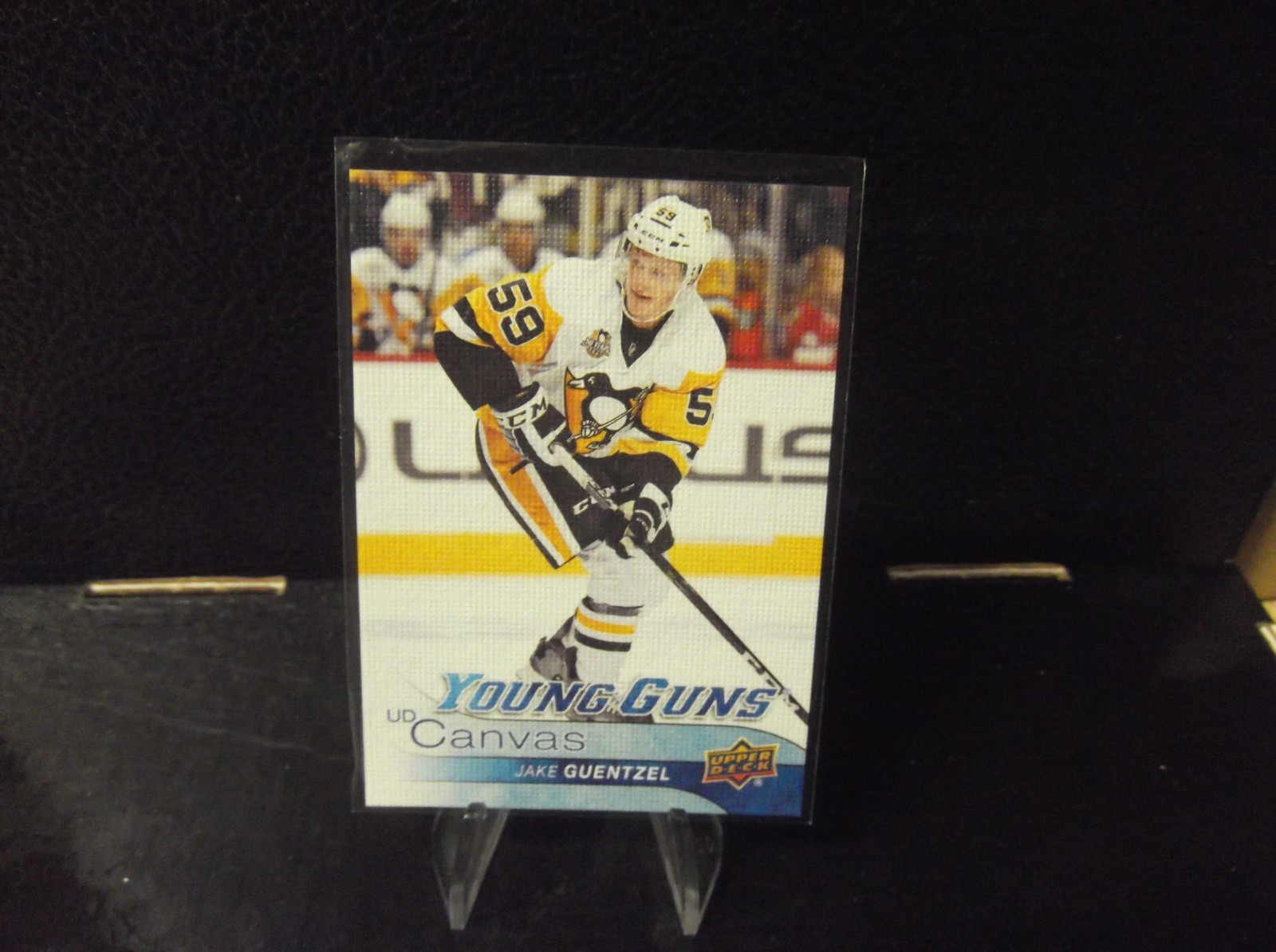 2016-17 Upper Deck UD Canvas Young Guns #C235 JAKE GUENTZEL PENGUINS