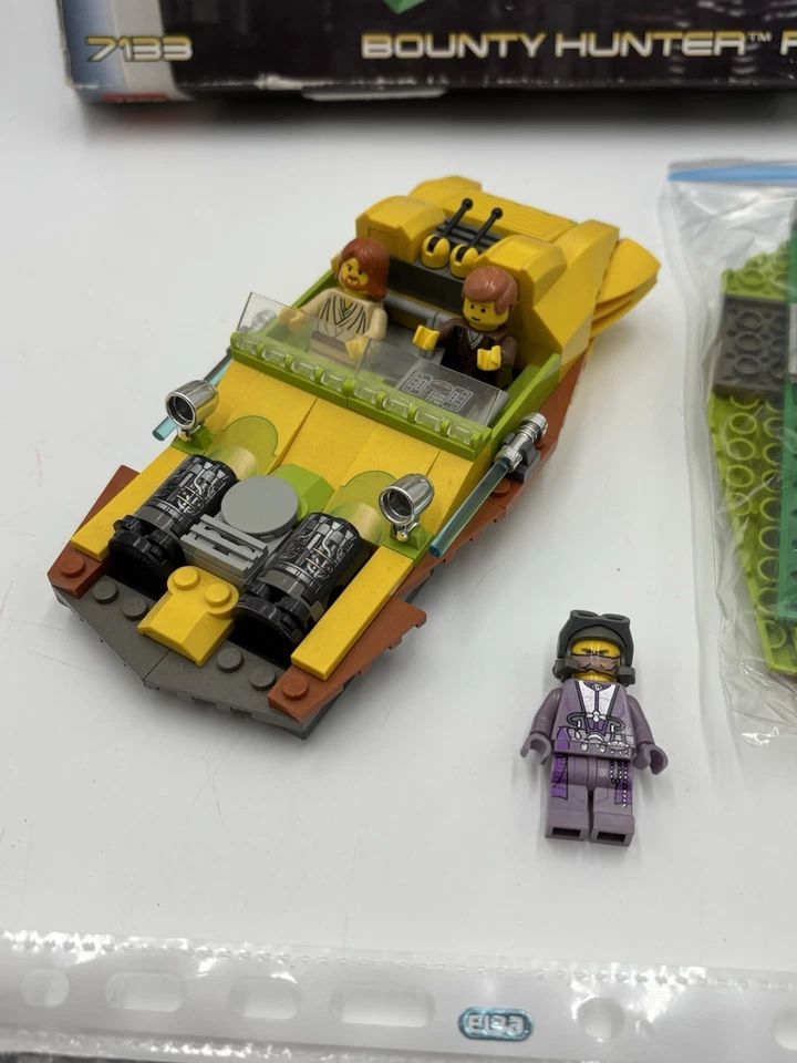 LEGO 7133 Bounty Hunter Pursuit OVP BOX GOOD Star Wars Figuren Vintage 7153 - Bild 2 von 4